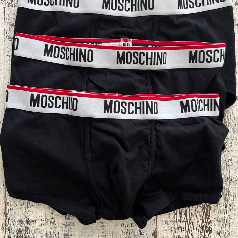 Moschino Men's Black Boxer Briefs